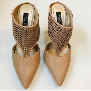 White House Black Market Nude Heels